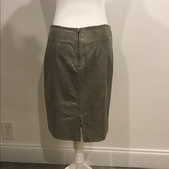 Cigno  Nero leather jacket/ skirt set - Picture 7 of 8